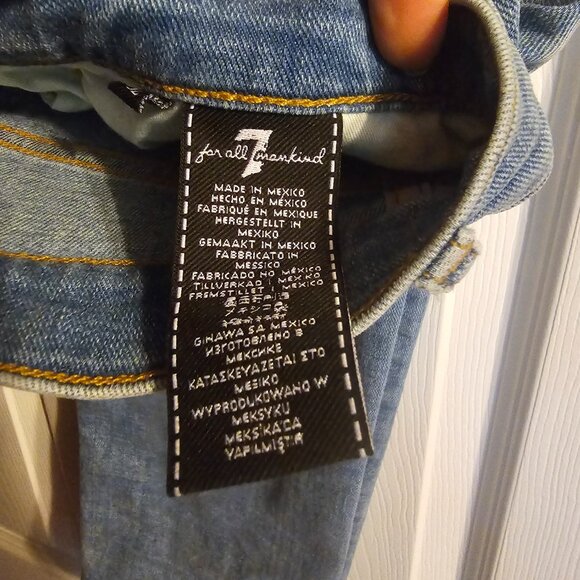 Jeans, 7 ALL FOR MANKIND, SIZE 32 - Picture 7 of 9